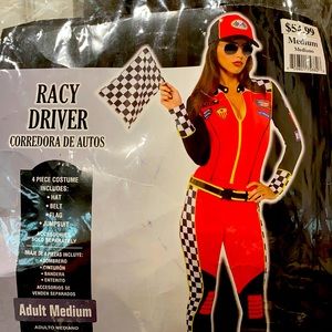 Racy driver costume